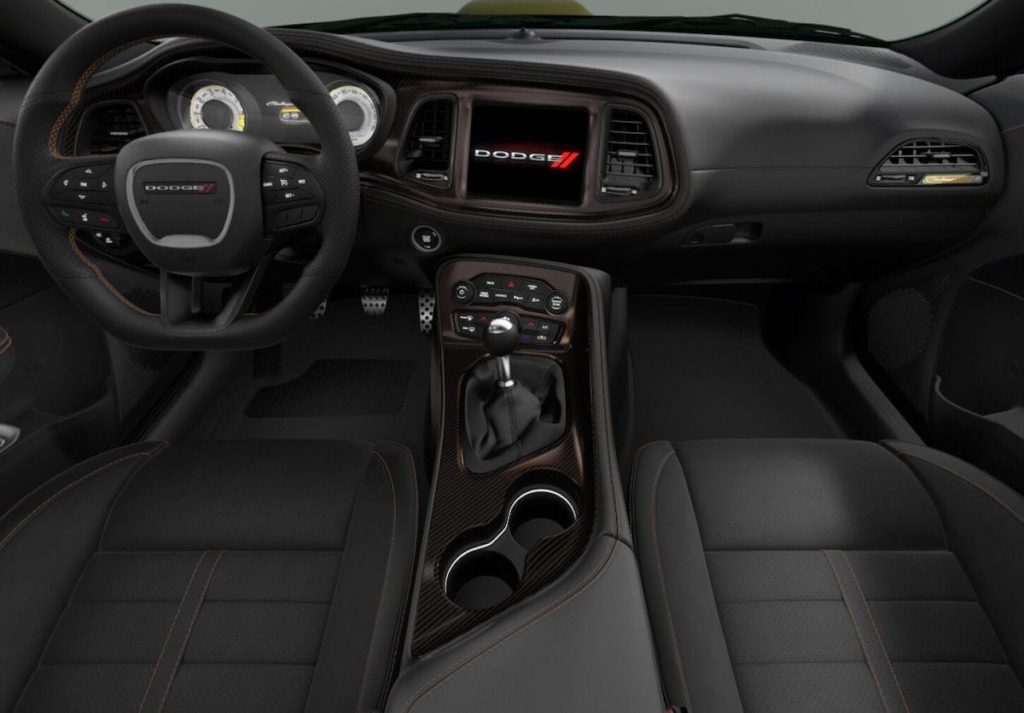Cockpit und Innenrraum 2020 Dodge Challenger
