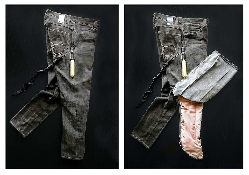 Airbag Jeans von Mo'Cycle