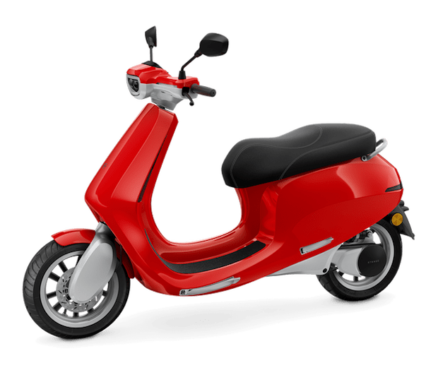 AppScooter E-Roller in Rot