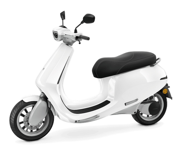 AppScooter E-Roller in Weiss 