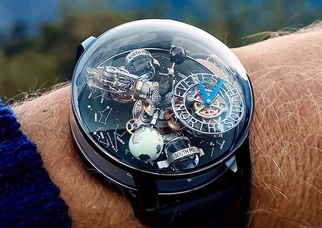 Astronomia Everest Tourbillon-Uhr von Jacob & Co.