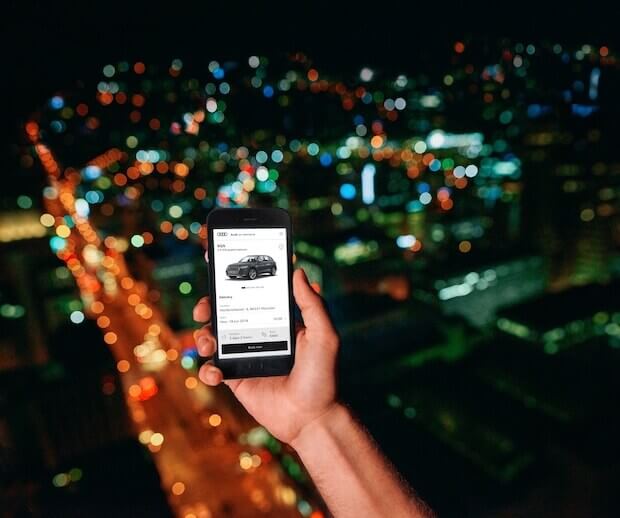 Audi on demand Smartphone App