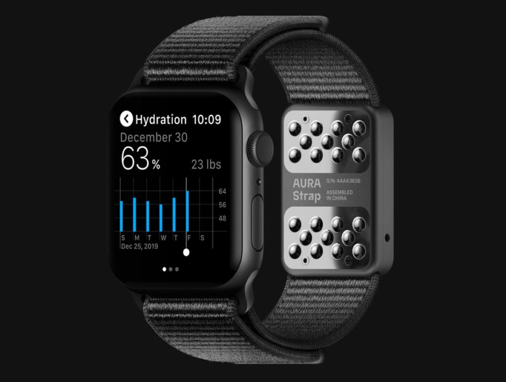 AURA Strap - Gesundheits-Armband für die Apple Watch
