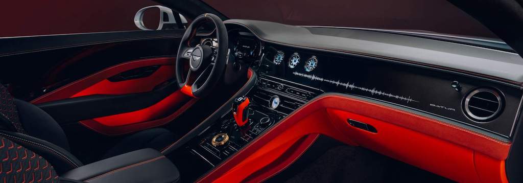 Cockpit & Interior des Bentley Mulliner Batur