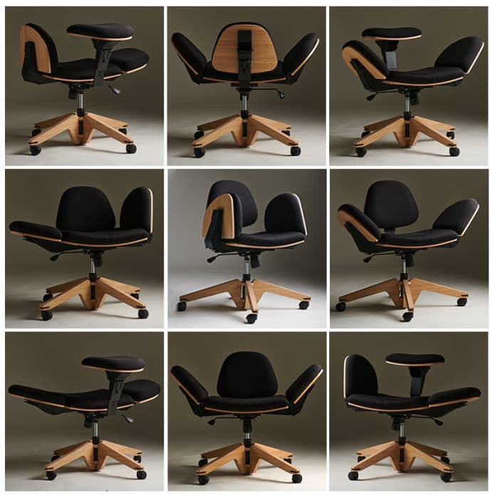 BeYou Stuhl mit vielen Sitz-Möglichkeiten