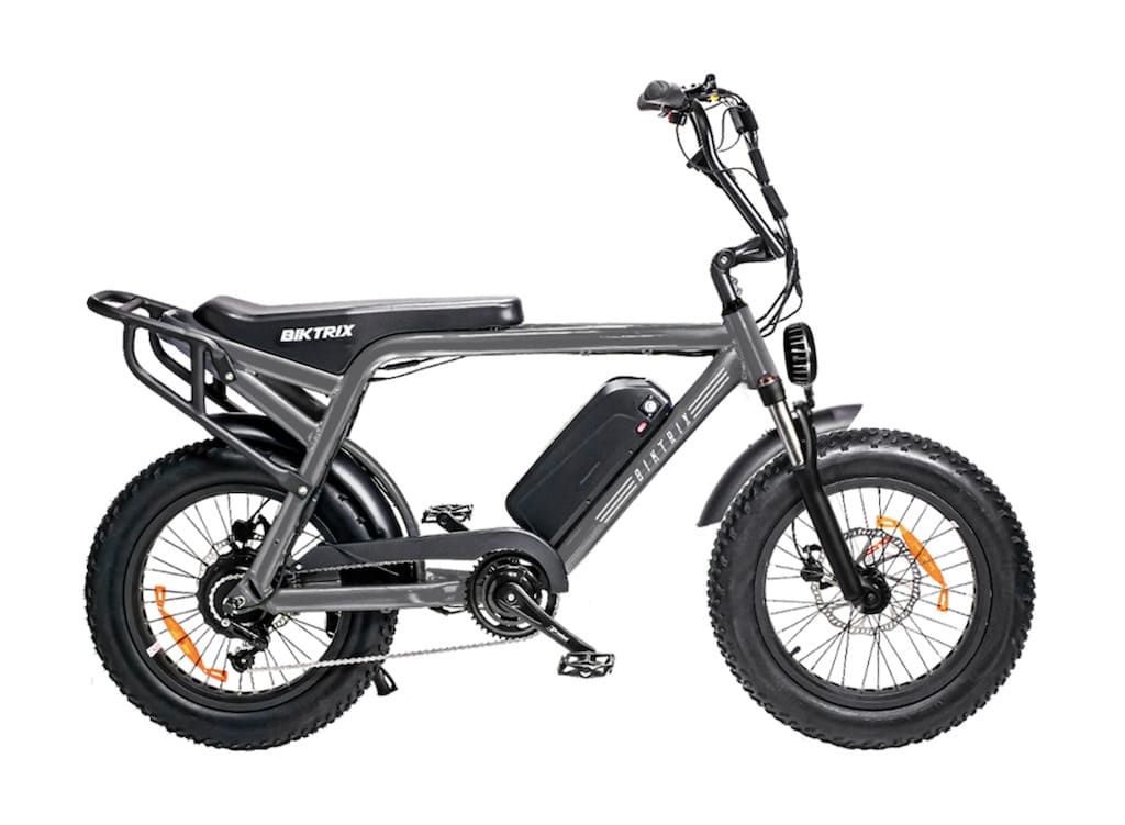 Biktrix Moto Elektromoped - Farbe Charcoal