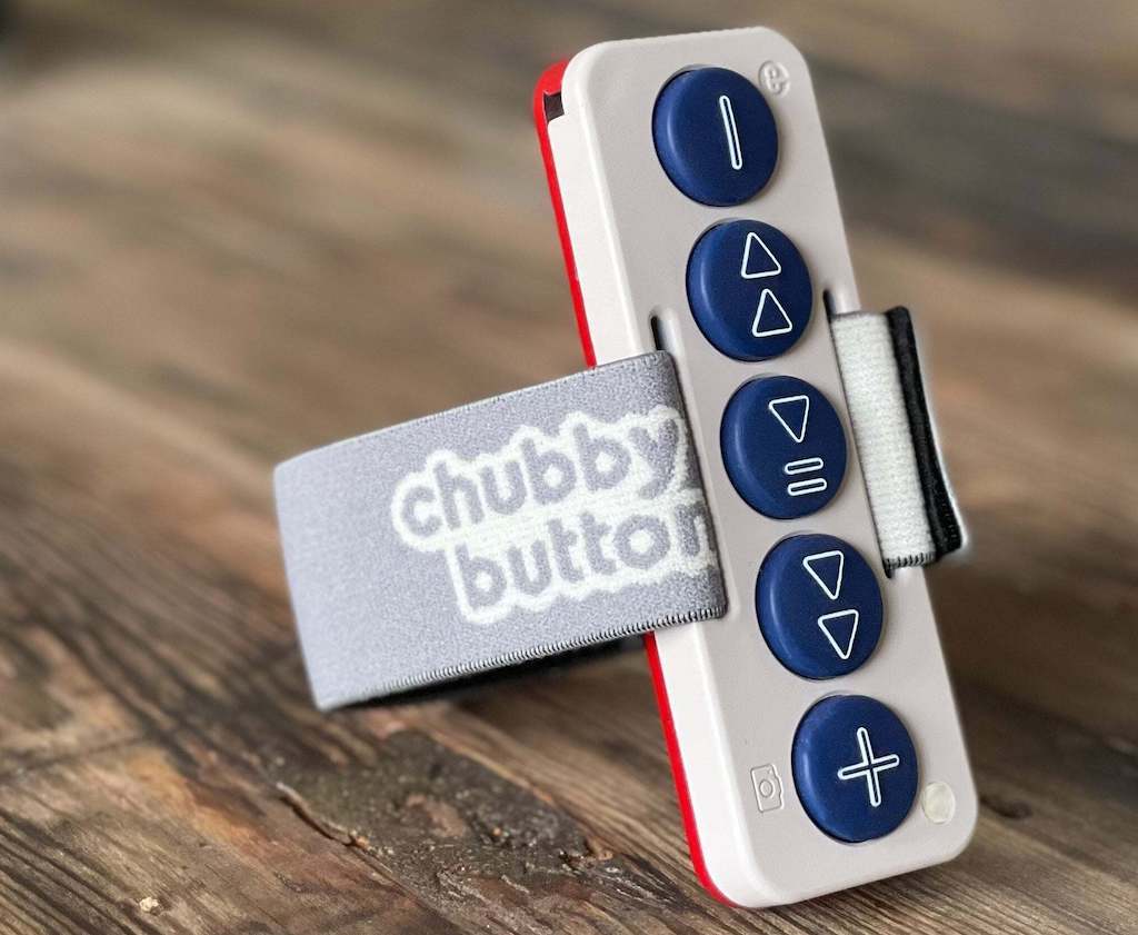 Chubby Buttons 2 in Patriot (Red White & Blue)