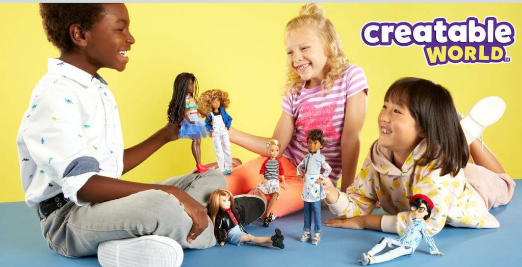 Creatable World - Genderfreie Puppen von Mattel