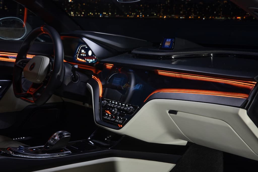 Interior/Cockpit des Vayenne Hypercars von DEUS Automobiles