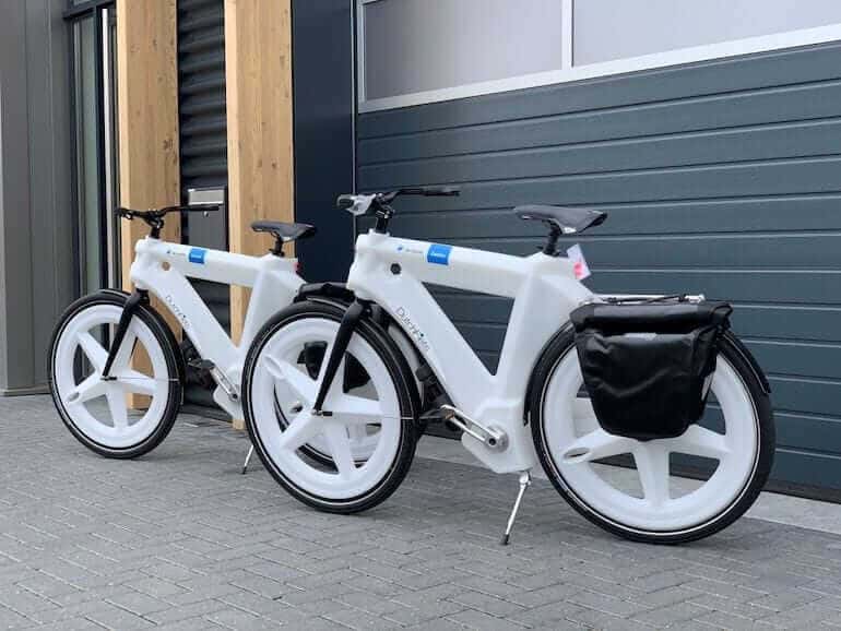 Dutchfiets Bike in Weiss