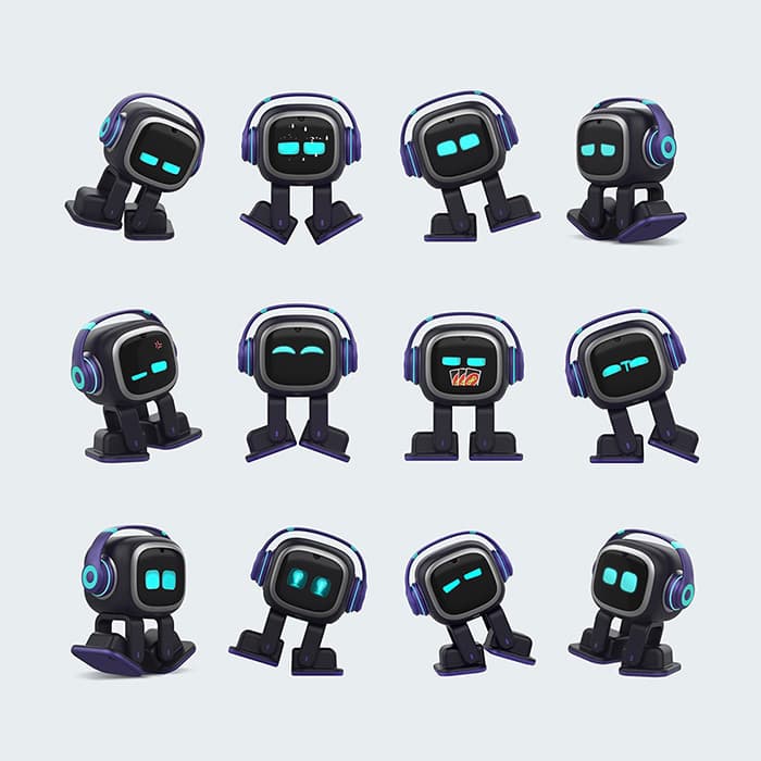 EMO Roboter mit 1000+ Gesichter und Aktionen
