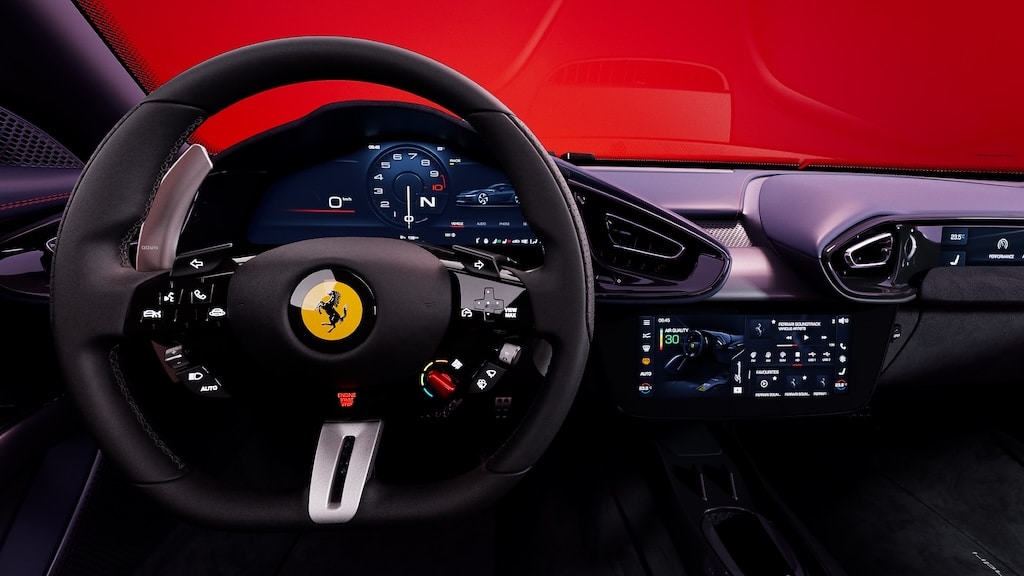 Ferrari 12Cilindri Cockpit und Interior 