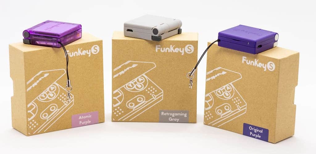 Farben der FunKey S Minikonsole