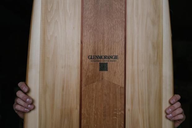The Glenmorangie Original Surfboard Branding 