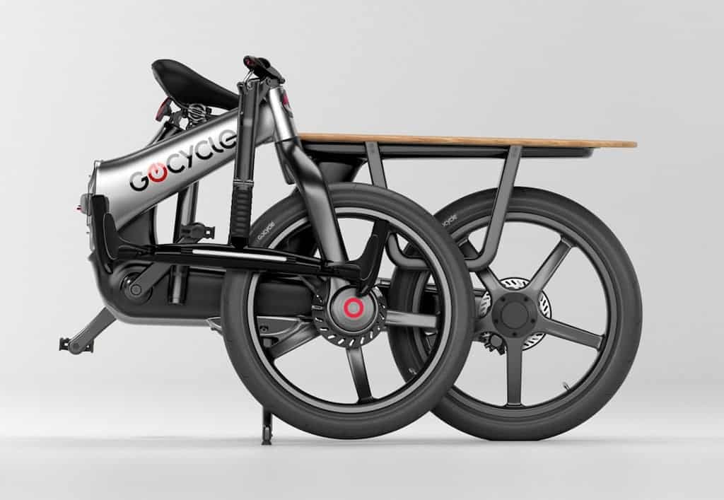 Gocycle CXi ist ein klappbares E-Lastenbike