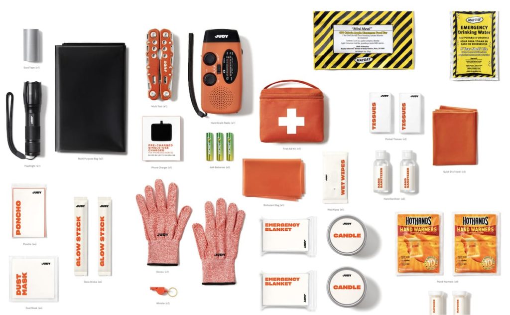 Judy Emergency Kit Tools