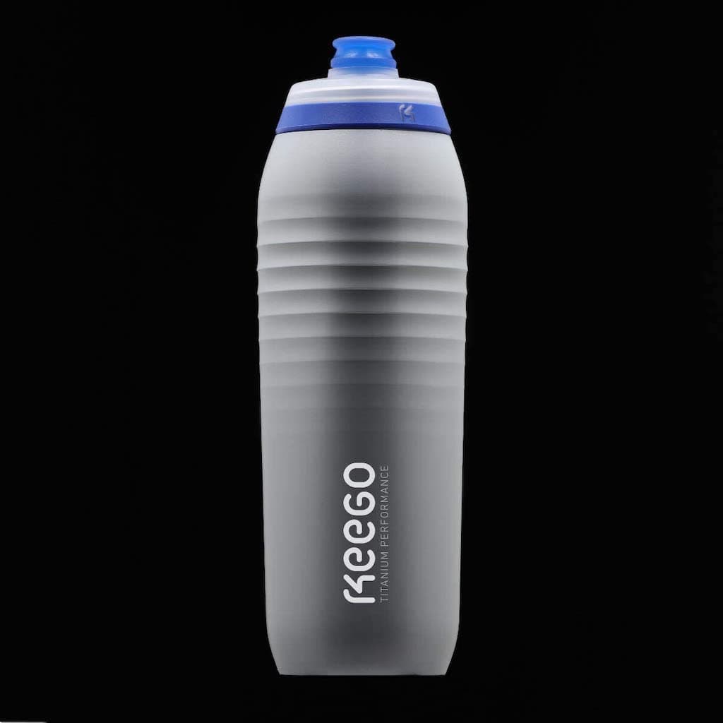 Keego Sportflasche in der Farbe Silver Stardust
