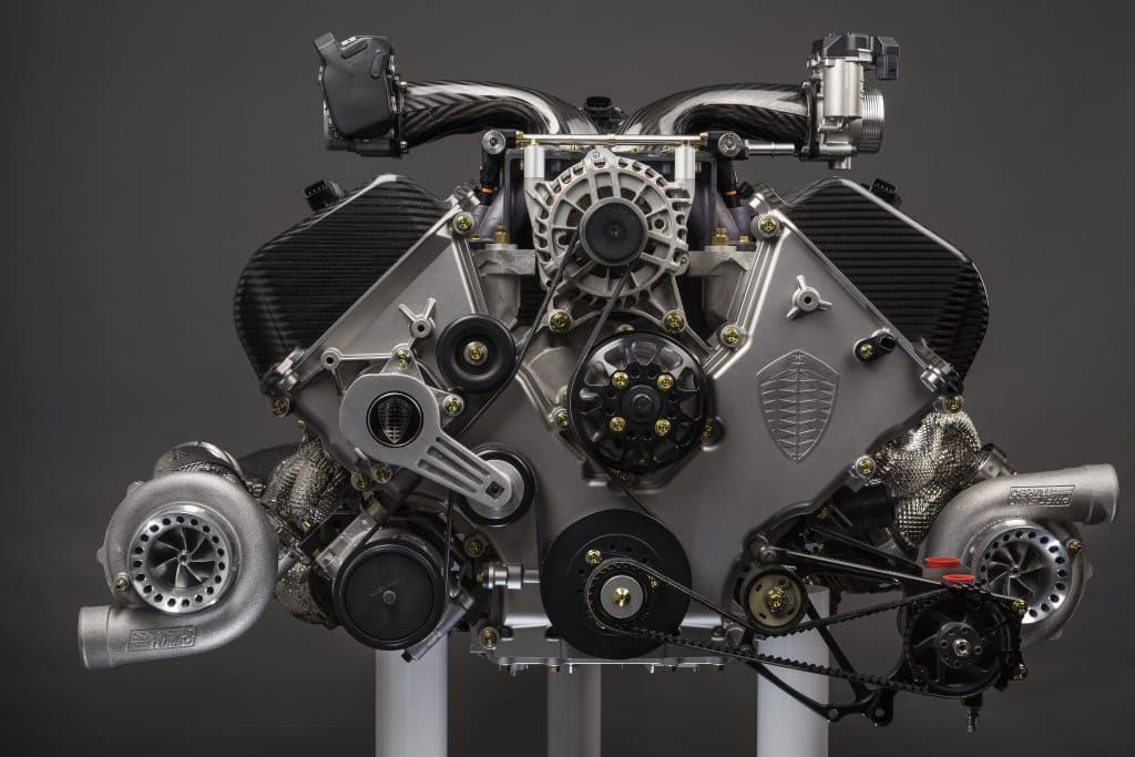 V8 Motor Jesko Absolut