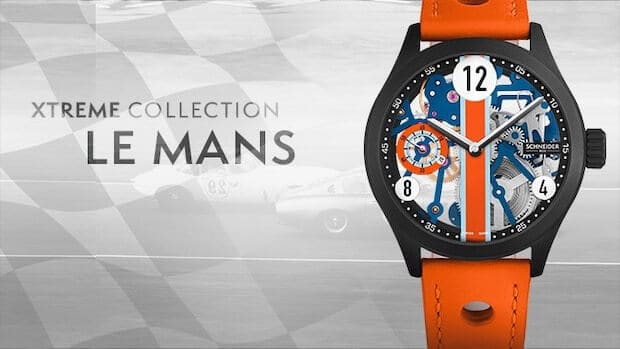 Le Mans Uhr von Schneider&Co