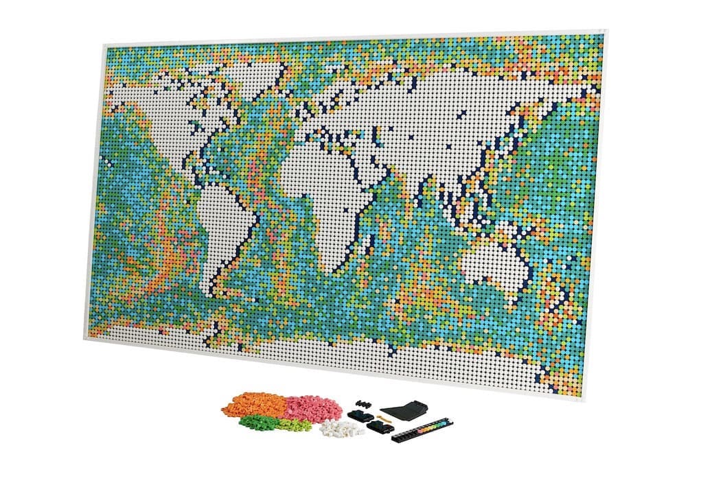 LEGO Weltkarte Map 31203