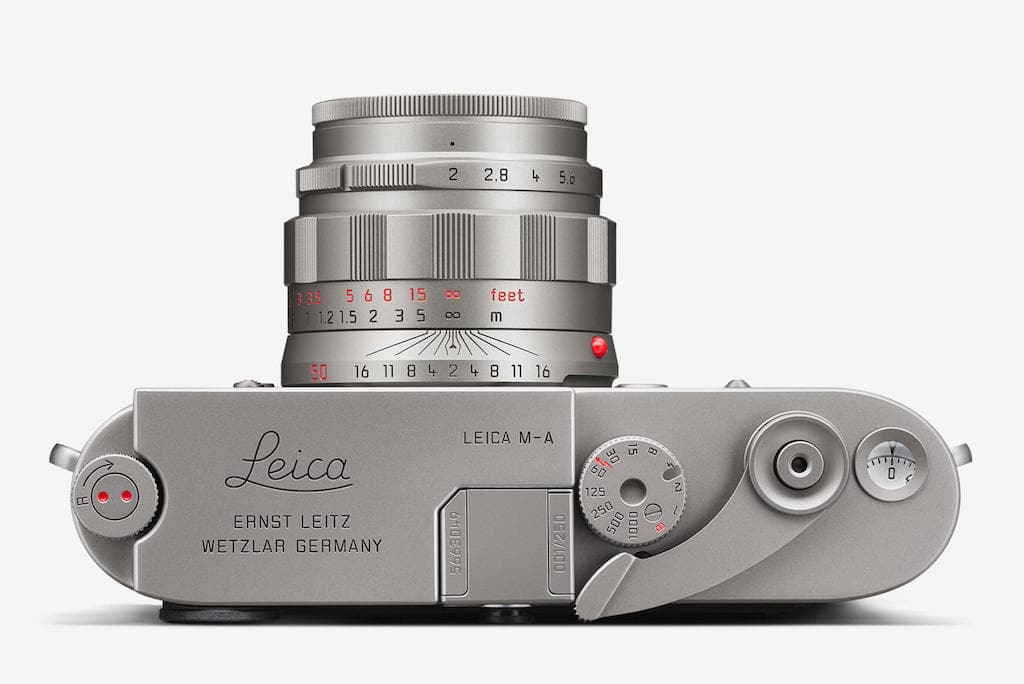 6. Leica M-A Titan Set Kamera - Detailansicht