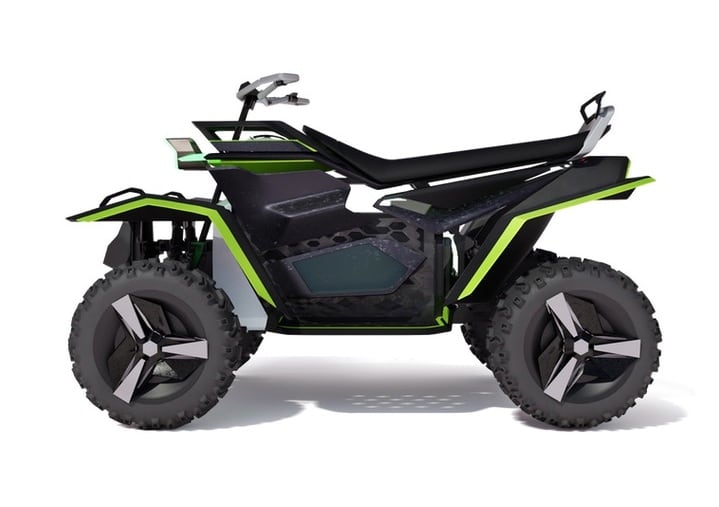 Elektro Quad - Livaq Equad Electric ATV 