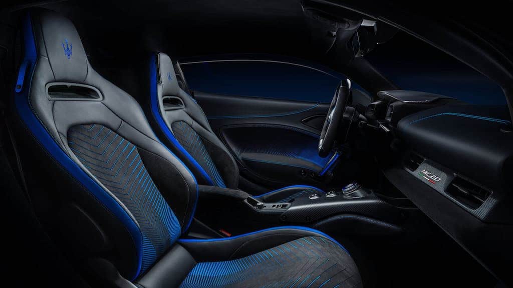 Cockpit und Interior des Maserati MC20 
