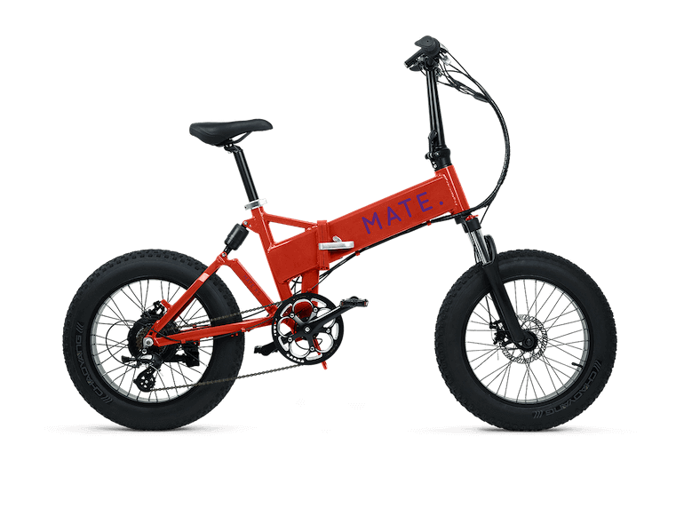 MATE X E-Bike in Rot