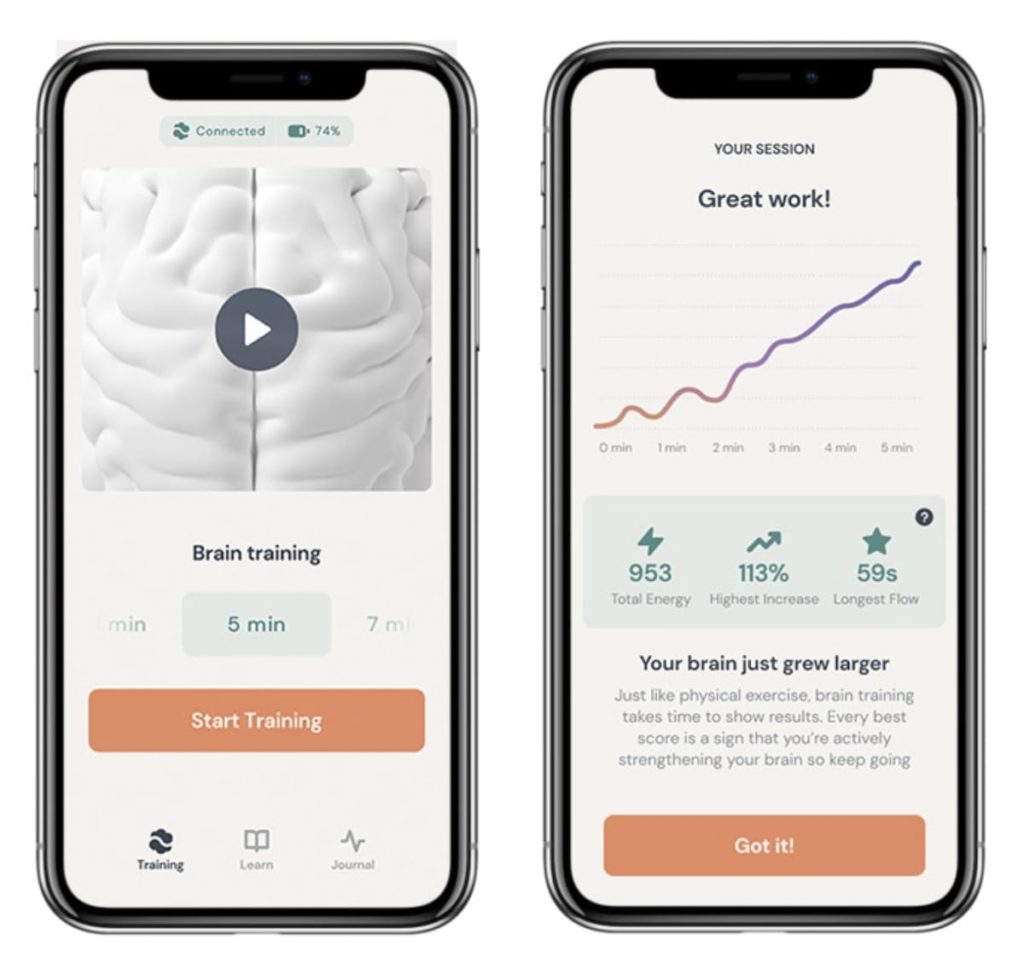 Mendi Brain Training App für iOS und Android