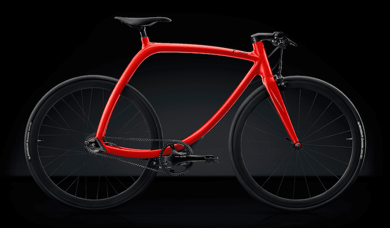 Rizoma Bike Modell RS77 in rot