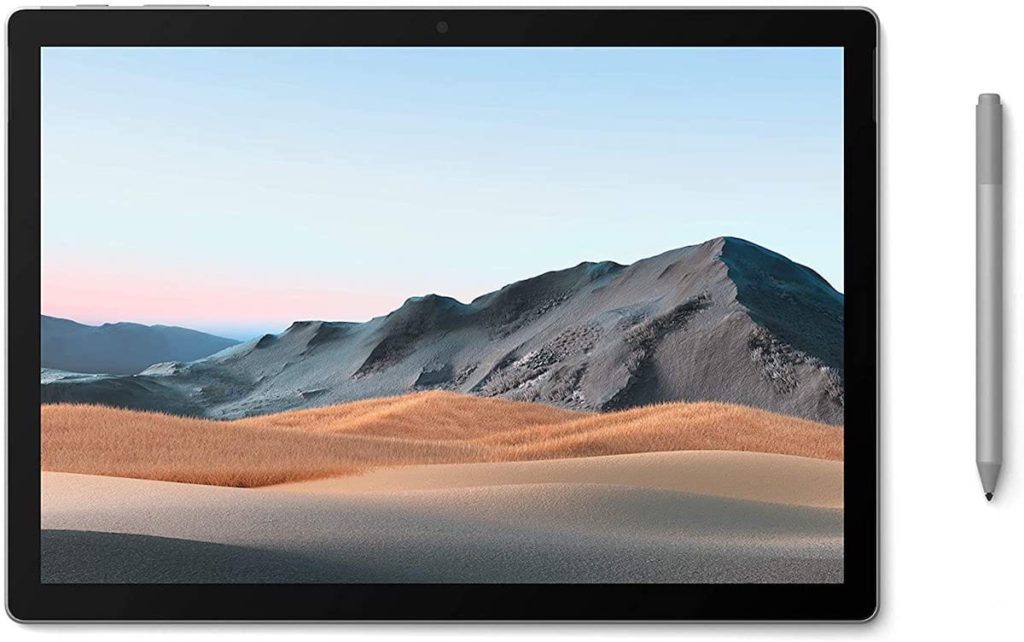 Surface Book 3 Bildschirm wird zum Tablet oder zum mobilen Studio