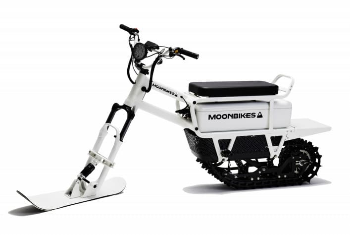 Das Moonbike Elektro-Snowbike