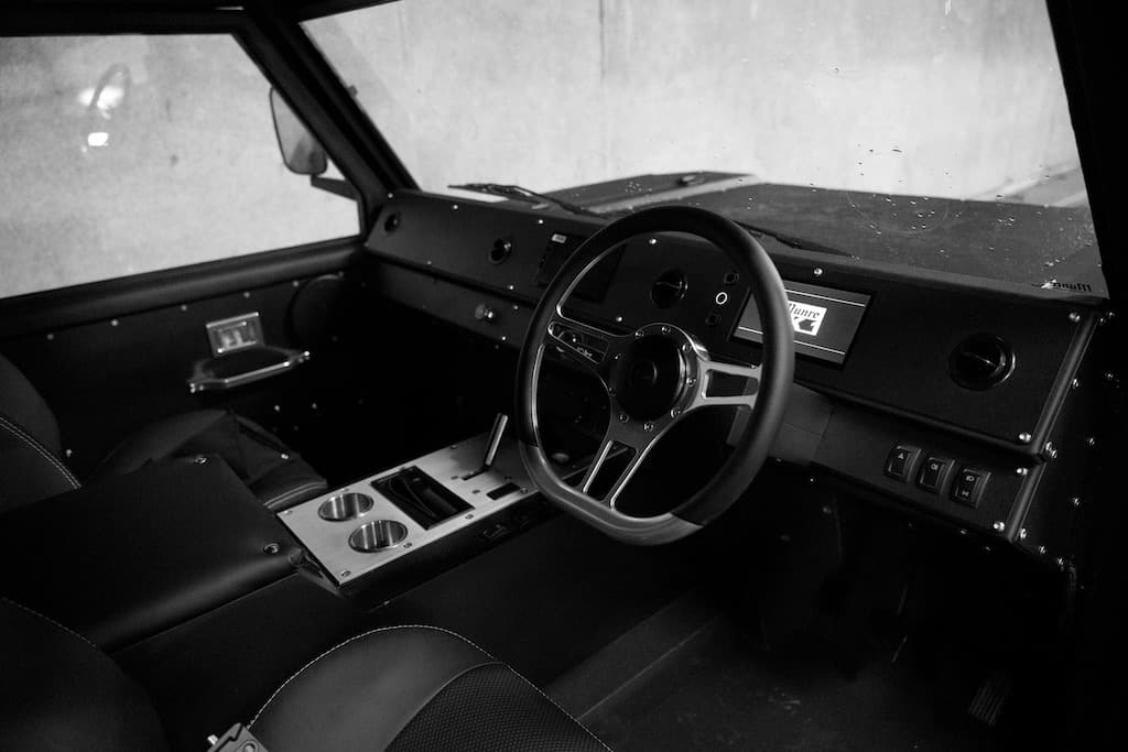 Munro MK1 Interior und Cockpit