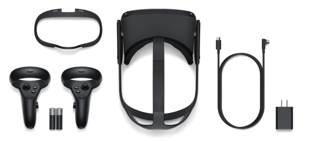 Lieferumfang - Oculus Quest All-in-One-VR Headset