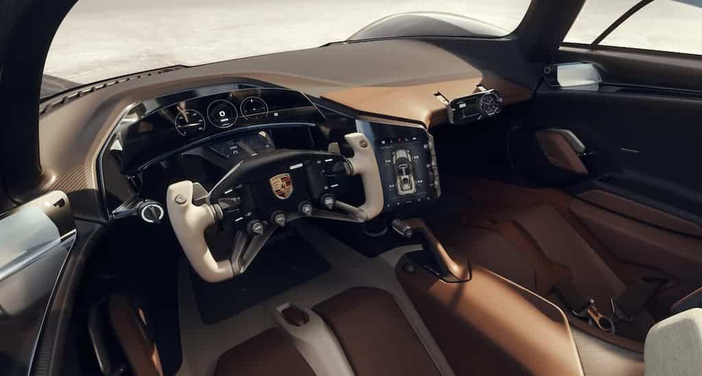 Interior & Cockpit des Porsche Mission X