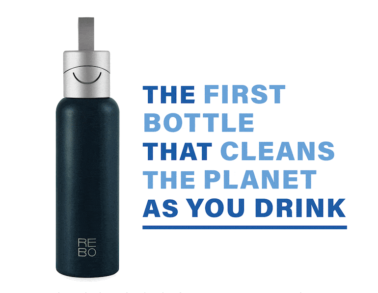 REBO Smart Bottle - smarte Trinkflasche 