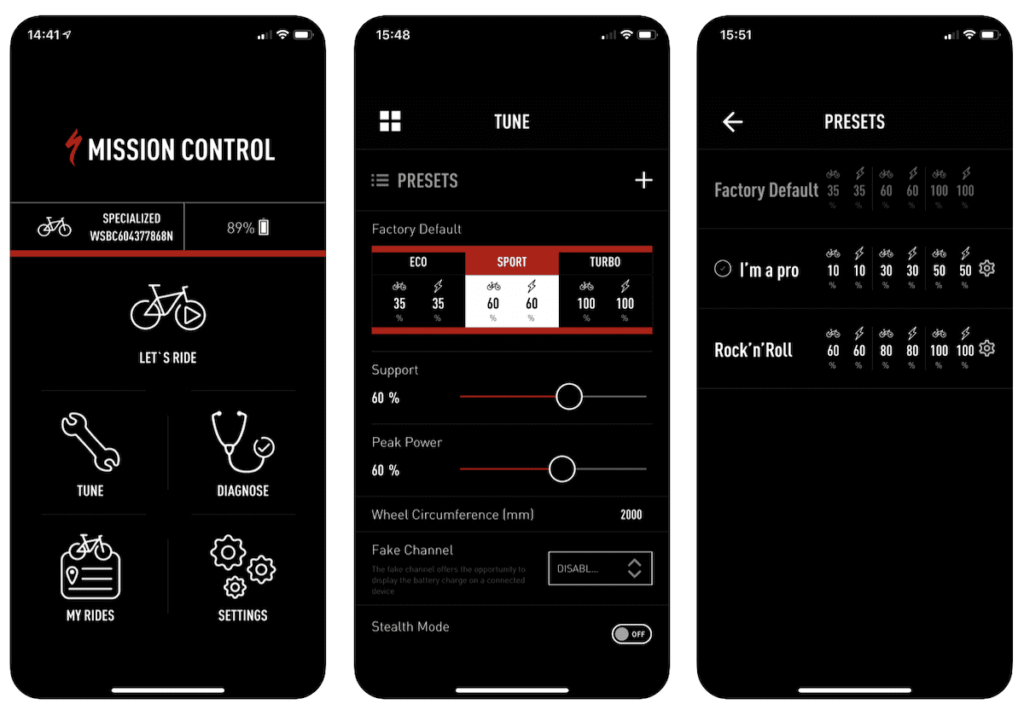 Specialized - Mission Control App