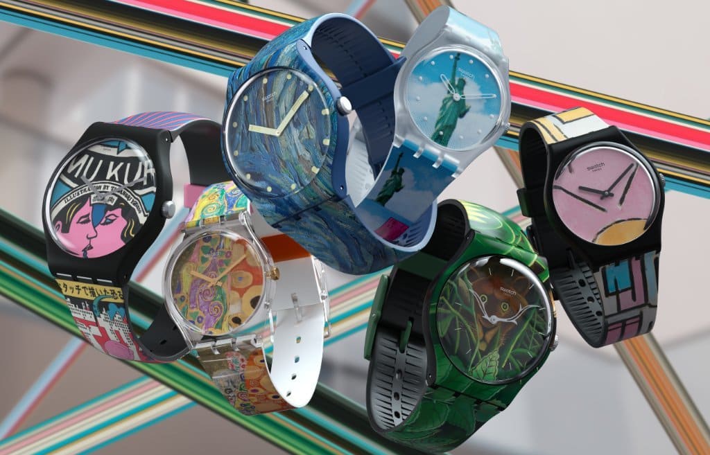 Swatch x MoMa Design-Uhren 2021
