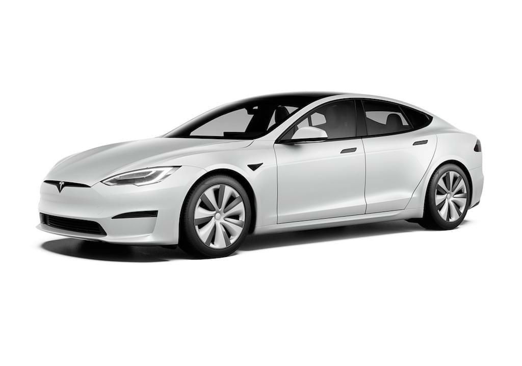 Tesla Model S 2021 in Pearl White