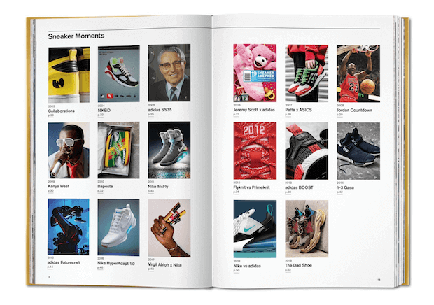 Beispielseite aus dem "Ultimate Sneaker Book"