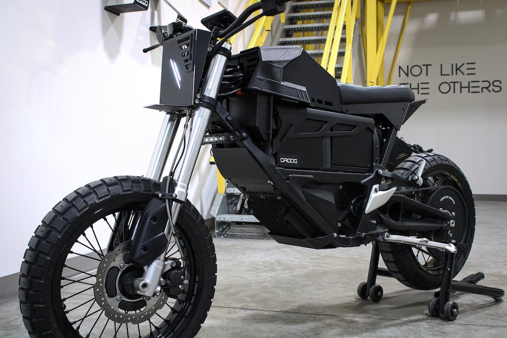 Ultraligero Elektro-Motorrad von Droog Moto