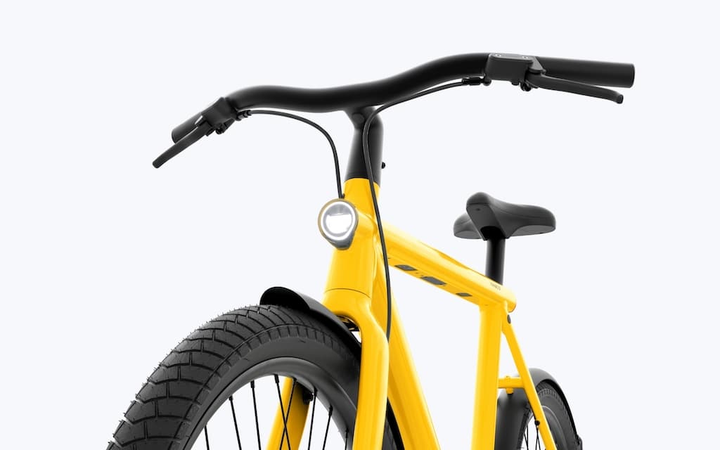 VanMoof S4 Bike in Sunbeam Yellow