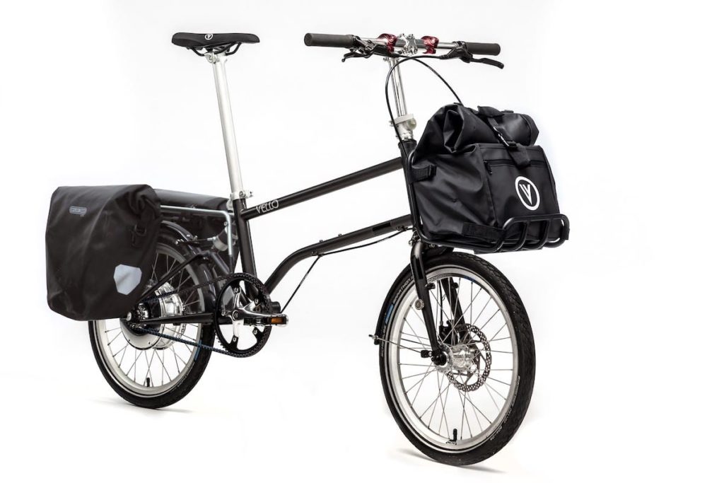 Bike+ von Vello mit Gepäckträger