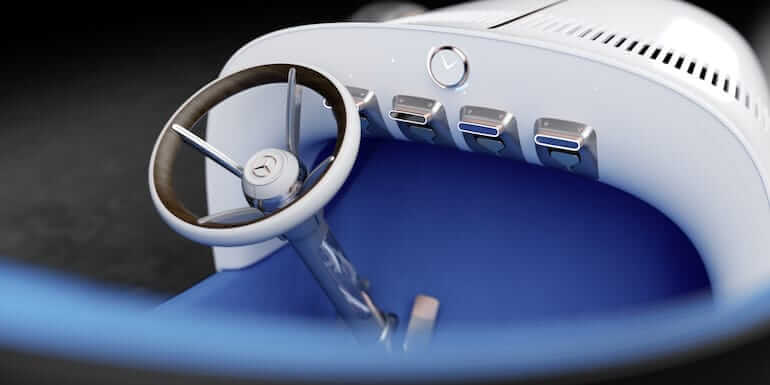 Vision Mercedes Simplex Cockpit
