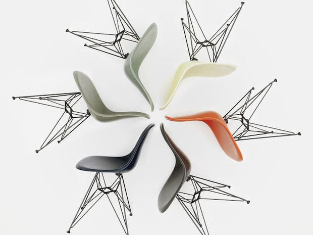 Vitra Eames Fiberglass Chairs Farben