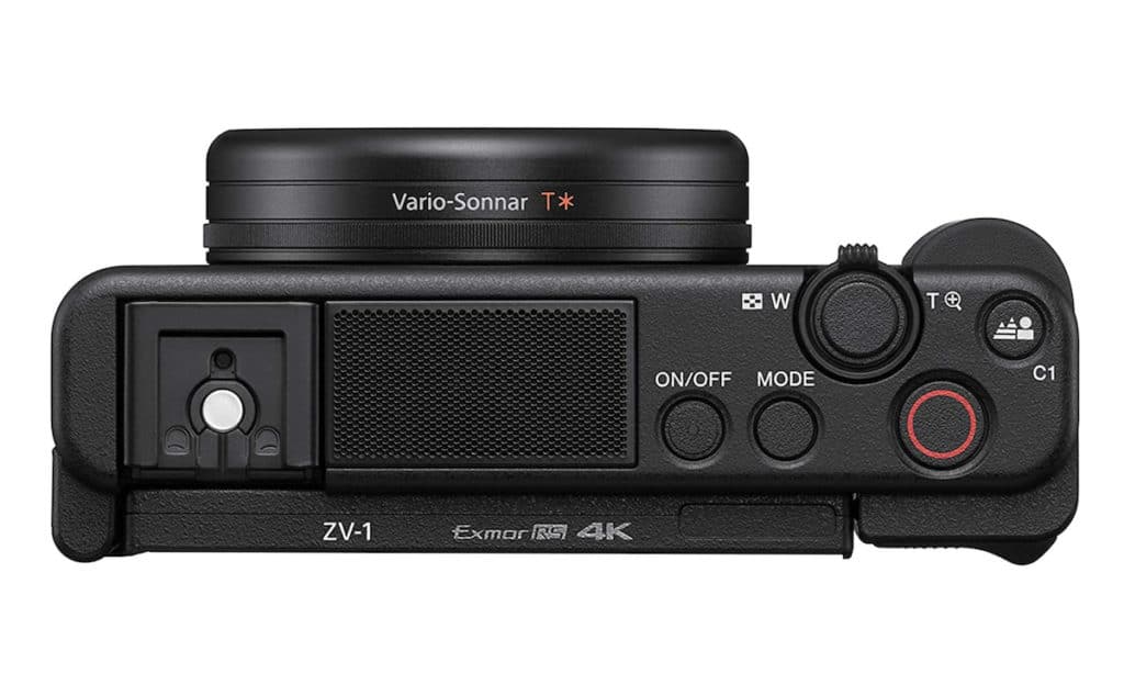 Bedienelemente der Vlog ZV-1 Kamera
