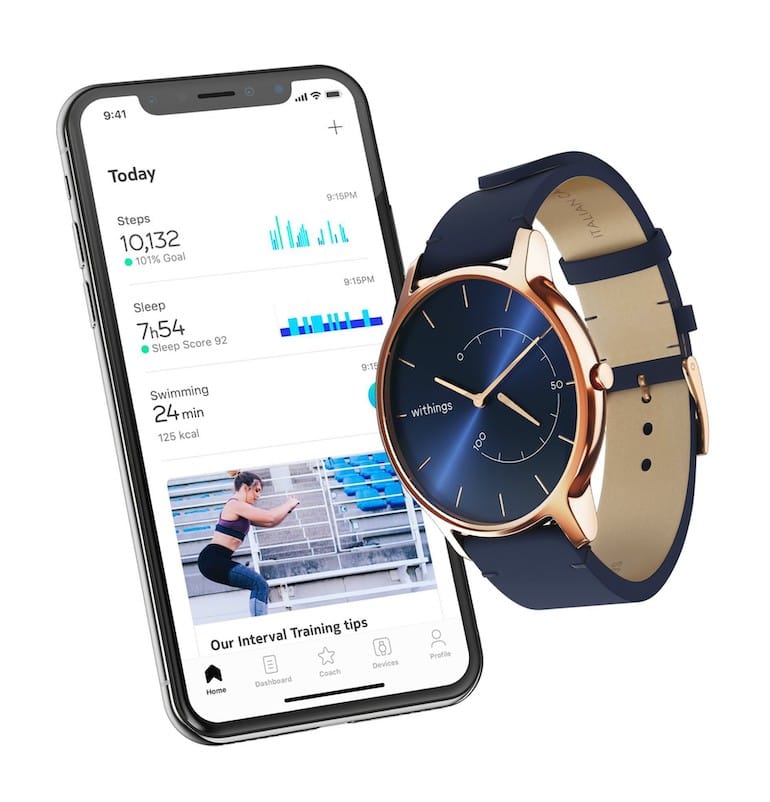 Withings Move mit Smartphone App