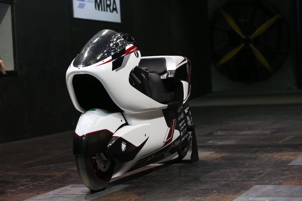 WMC250EV - schnellste E-Motorrad der Welt