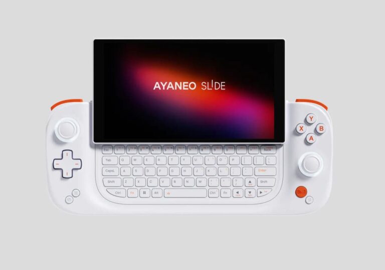 Ayaneo Slide: Handheld-Konsole mit AMD Ryzen 7