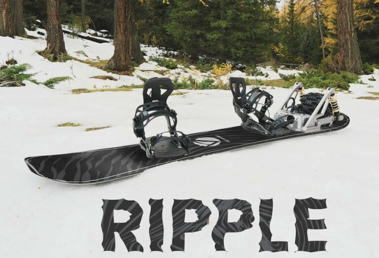 Cyrusher Ripple – erste elektrische Snowboard der Welt